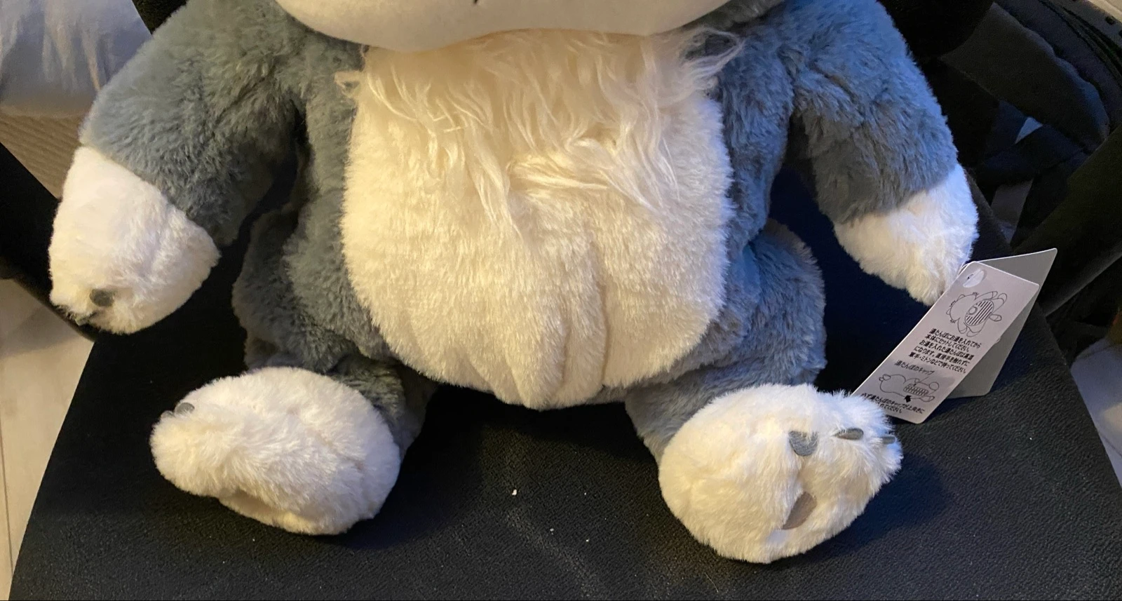 😼✨ 😼🖤 Disney - Lucifer Cenicienta – Gran Peluche Termofusible Japón 40 cm – Nuevo con Etiquetas ✨ – photo 3